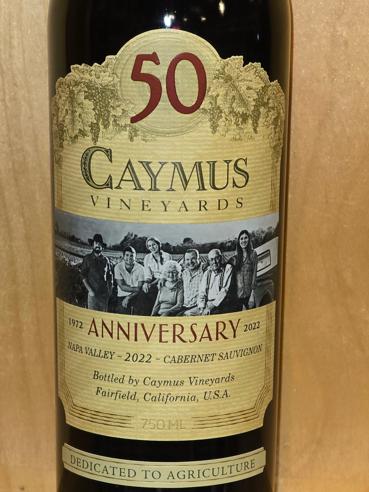 CAYMUS CABERNET SAUVIGNON